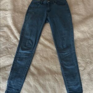 SHEIN Light Blue Skinny Jeans